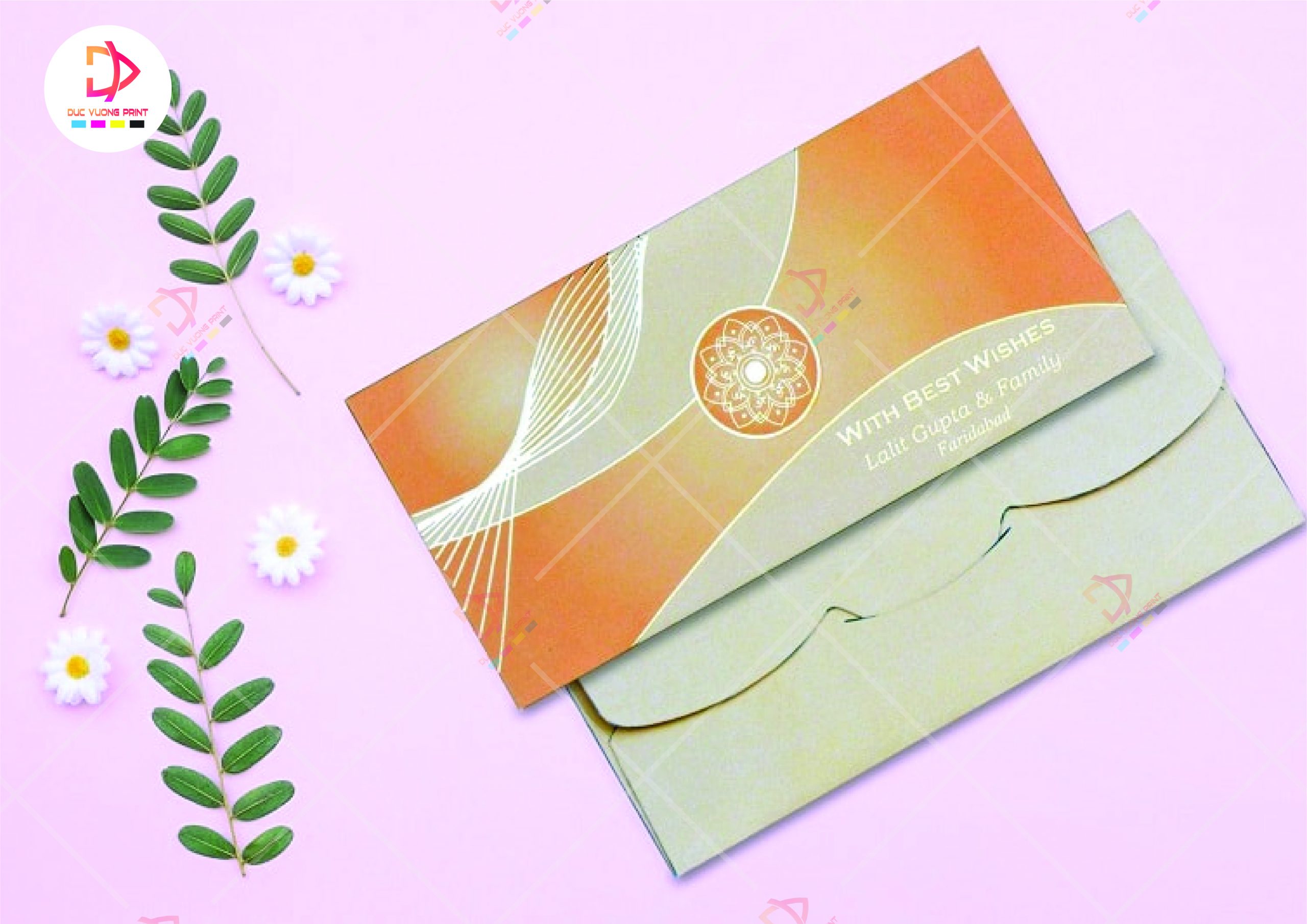 Chất liệu giấy Kraft với vẻ đẹp đơn giản, cổ điển khi in phong bì
