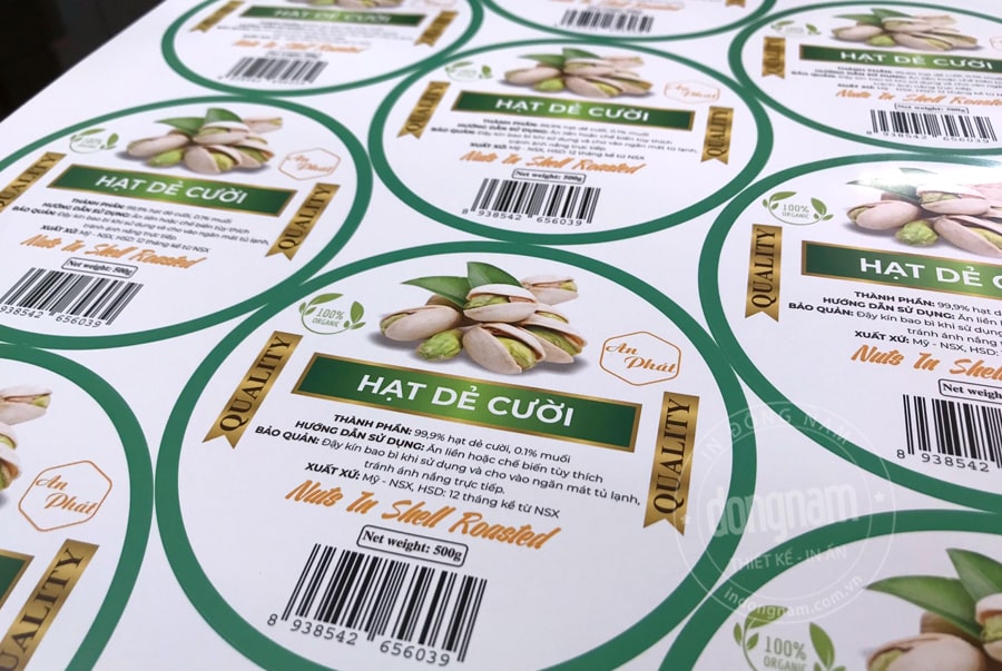 in ấn tem nhãn Decal tại Hà Nội| Báo giá tận xưởng